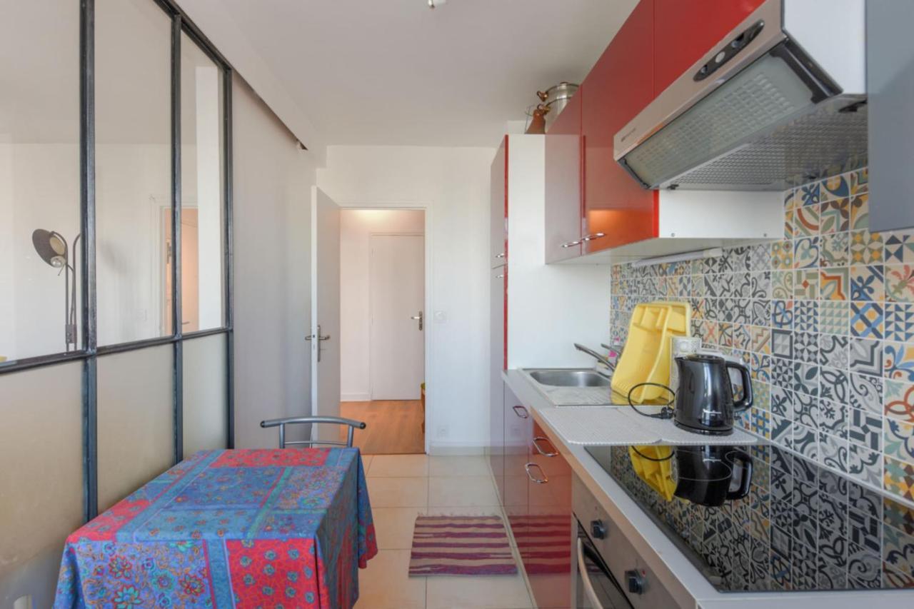 Appartement Jaures Vue Sur La Seine - Welkeys กลีชี ภายนอก รูปภาพ