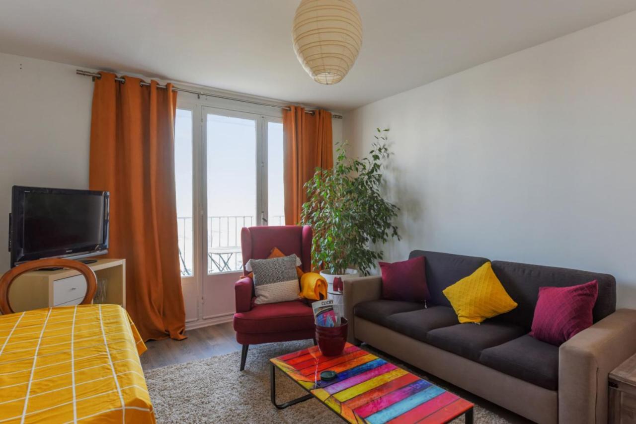 Appartement Jaures Vue Sur La Seine - Welkeys กลีชี ภายนอก รูปภาพ